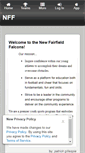 Mobile Screenshot of newfairfieldfalcons.com